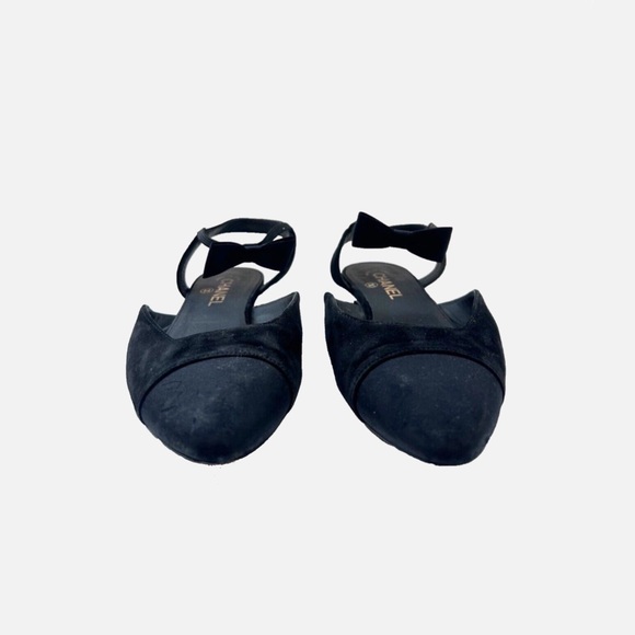 Chanel Mary Jane Slingback Flat Sandals - Picture 2 of 15